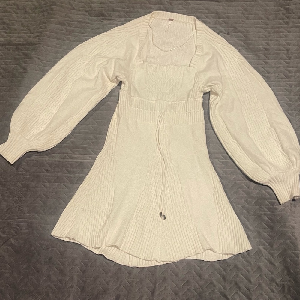 Free People dress women’s size XS EUC white